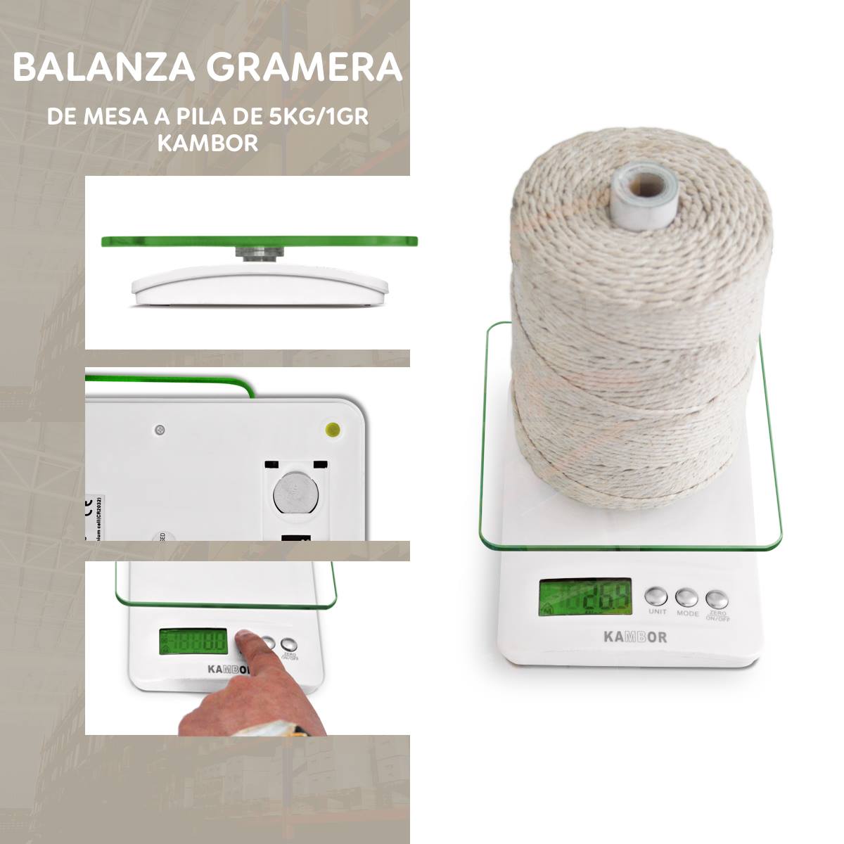 balanza para cocina